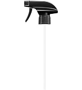Black Spray Bottle Replacement Nozzle Sprayer Head,Mist Stream Sprayer for 8oz/16oz Glass Spray B...