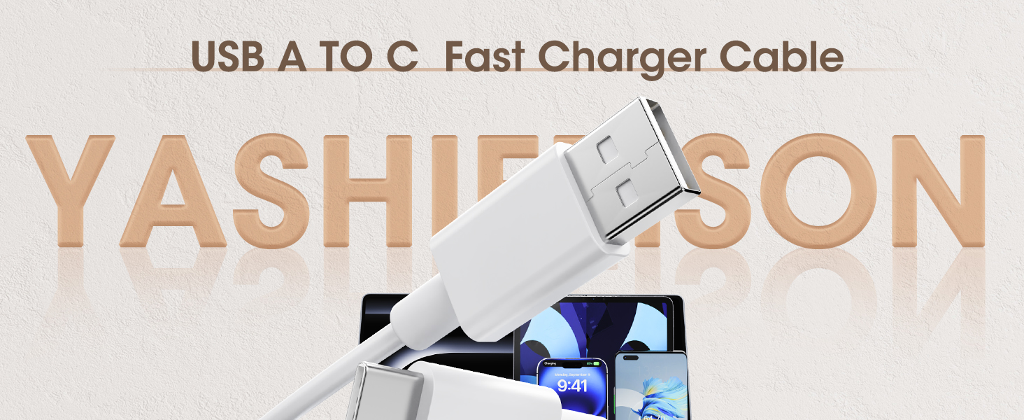 USB C Charger cable 10FT