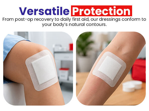 bordered gauze protection 
