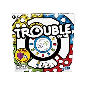 trouble game; trouble game for kids; trouble board game; classic trouble board game; pop o matic 