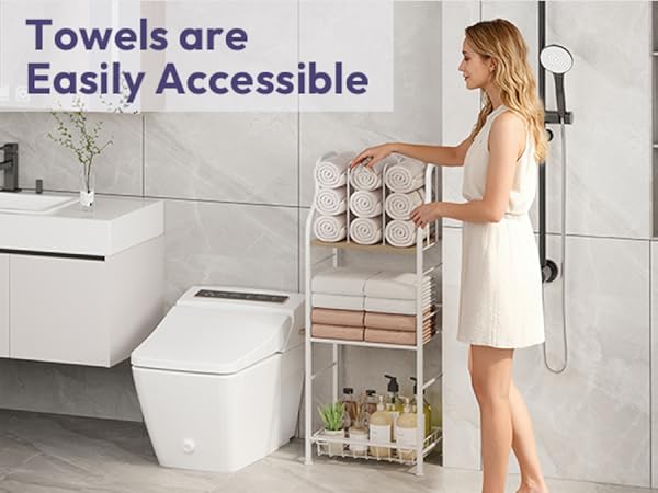 bathroom rack organizer