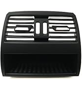 For BMW 5 Rear Air Grille,Jaronx Upgraded Rear AC Vent Replacement Interior Rear Console Air Vent...