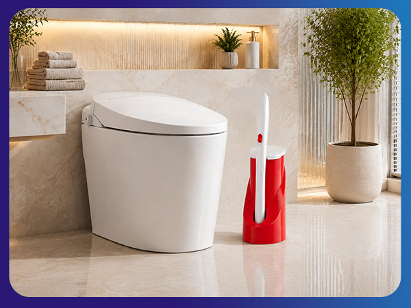 toilet brush set
