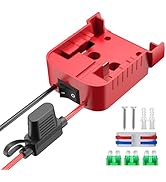 1 Pack Power Wheels Adapter for Milwaukee M18 Battery Adapter Power Wheels Battery Converter Kit ...