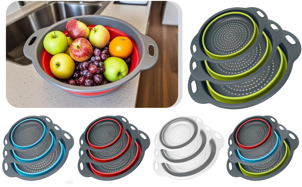 collapsible colander 