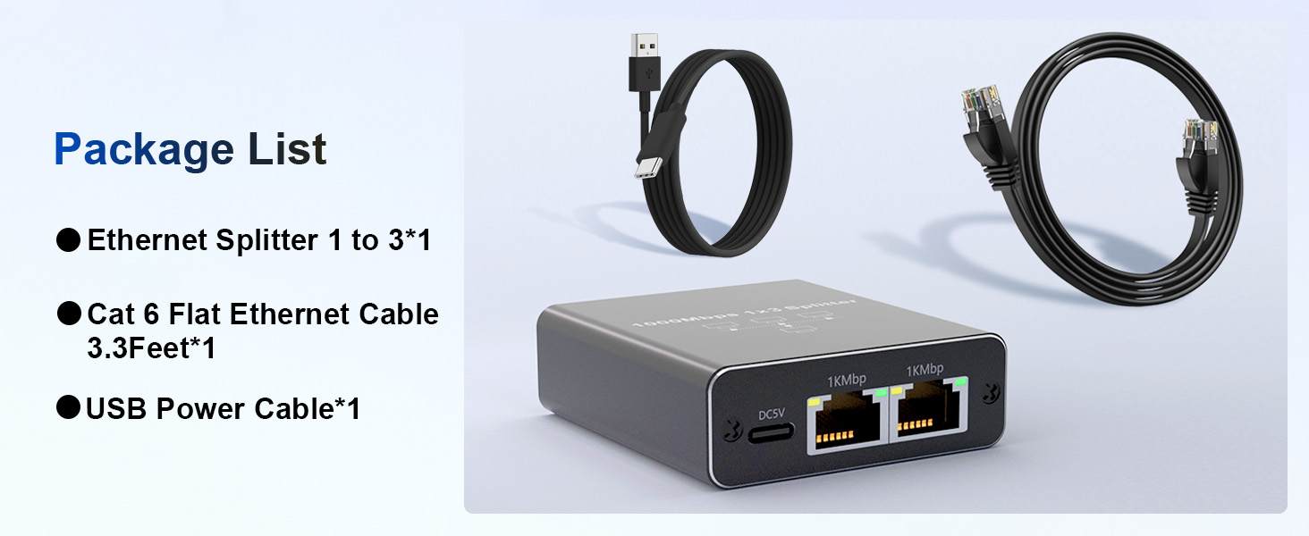 Ethernet Cable Splitte