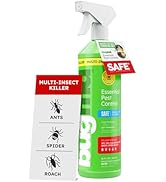 BugMD Ant Spray – Insect &amp; Pest Spray Indoor Safe for Pets, Roach &amp; Spider Killer, Plant-Based In...