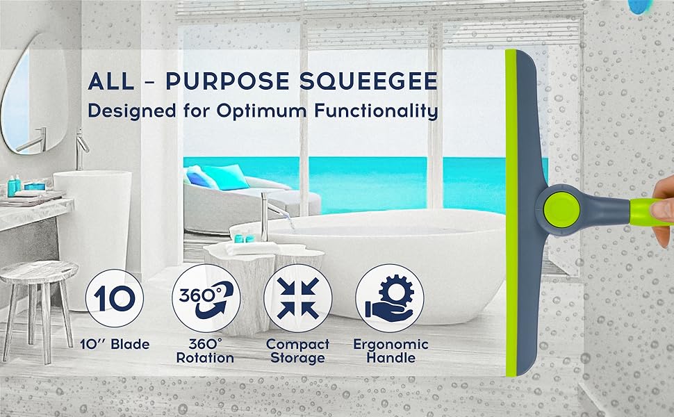 All purpose squeegee