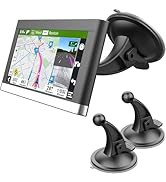SkyTitan for Garmin GPS Car Mount 2 Pack Replacement Non-Sticky Suction Cup 17mm Ball Mount Winds...