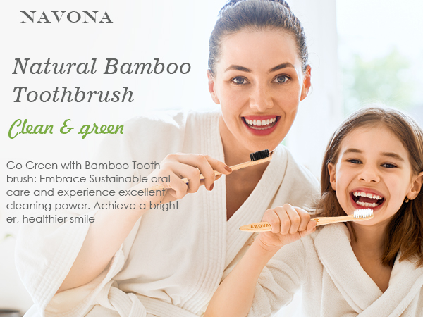 bamboo toothbrush black&amp;amp;white