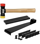 Goldblatt Laminate Wood Flooring Installation Kit with Reinforced Double-Faced Mallet, Heavy Duty...