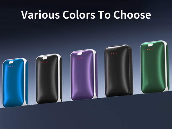 various colors pink blue black purple green portable mini heater small warming products for girls