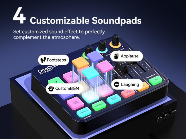 4.Customizable Soundpads