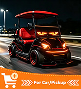 Super RGB LED Eyes for Truck Windshield, 23"x5" LED Eye for Car Windshield, Devil Eye Lights for ...