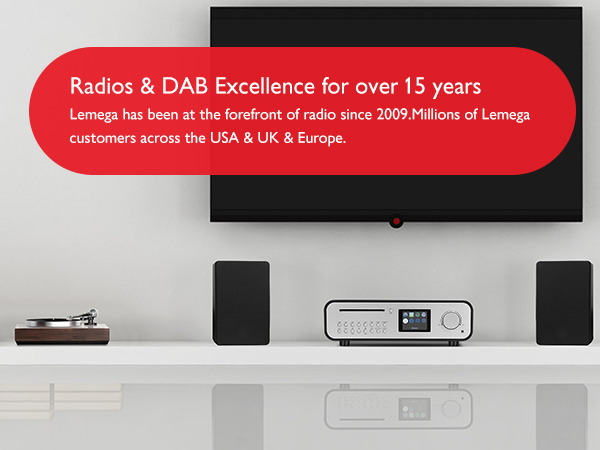 lemega internet radio FM radio digital bluetooth radio speaker