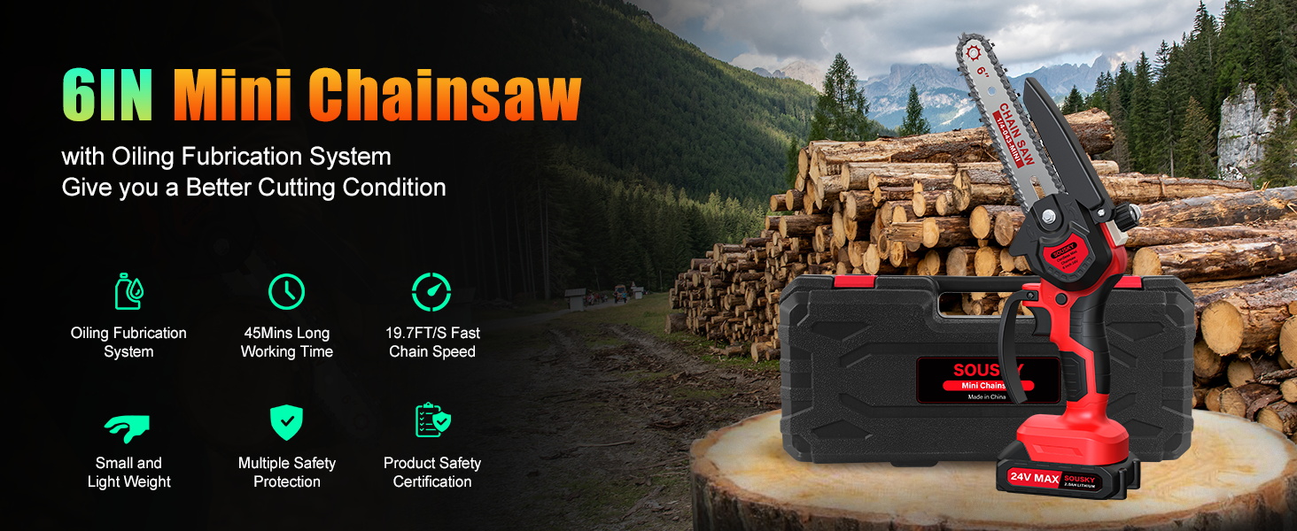 mini chainsaw