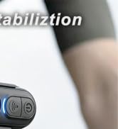 Catchallway 4K Mini Wearable Body Camera - 64GB Magnetic Thumb-Size Action Cam, 6-Axis Stabilizat...