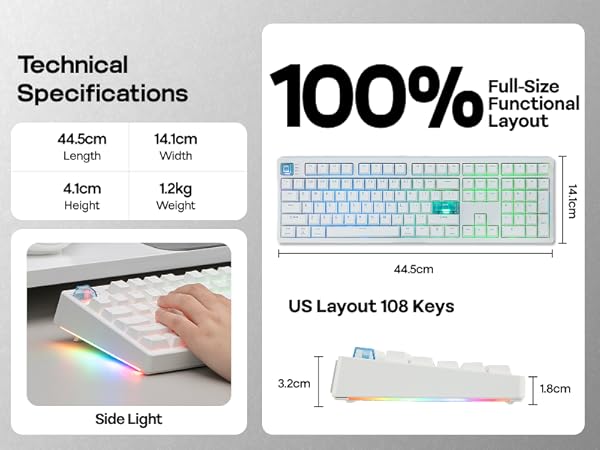 Wireless Gaming Keyboard