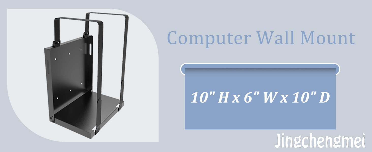 Universal computer wall mount