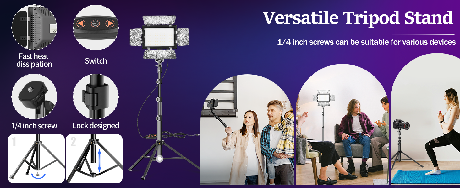 Versatile Tripod Stand 