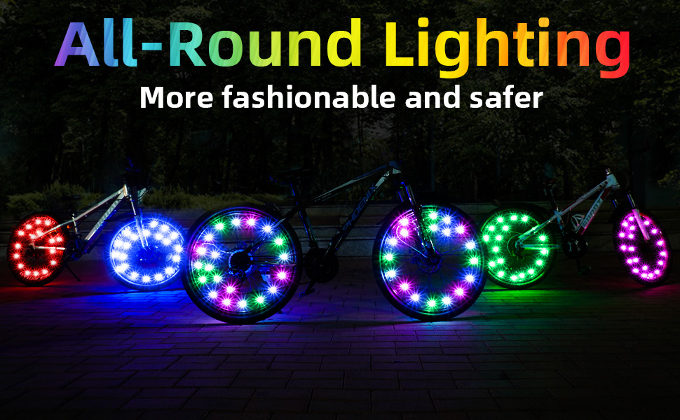 bike wheel lights