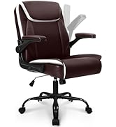NEO CHAIR Office Desk Computer Chair Ergonomic Executive Mid-Back Leather Gaming Chair with Adjus...