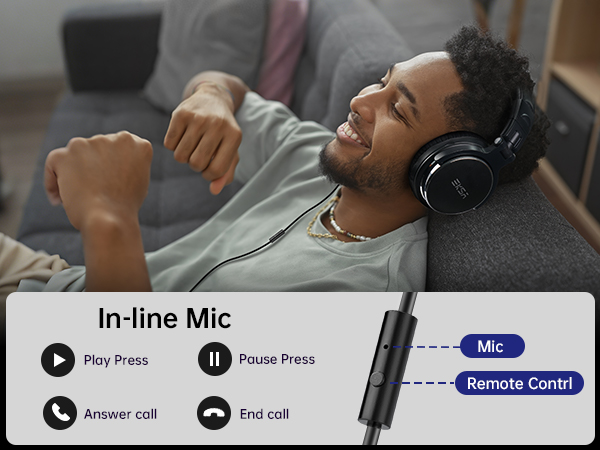 Wired Over Ear Headphones