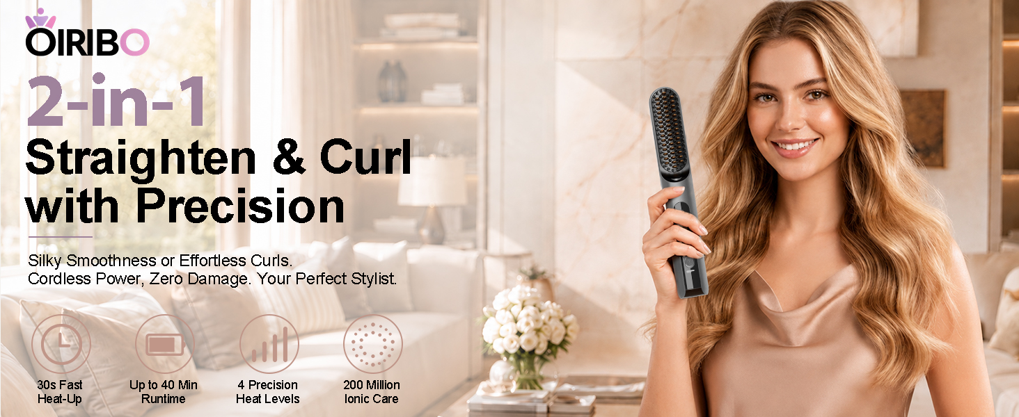 cordless hair straightener