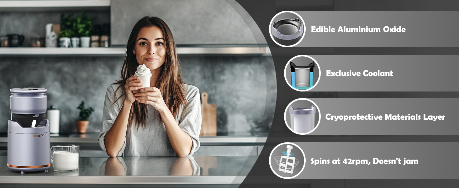 Briobite ice cream maker