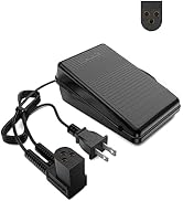 Foot Pedal Power Cord Replacement for Singer Sewing Machine, D Shape Plug Compatible with Singer ...