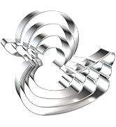 Duck Cookie Cutter Set - 5 inch, 4 inch, 3 inch, 2 inch - 4 Piece Rubber Duck Duckling Shaped Coo...