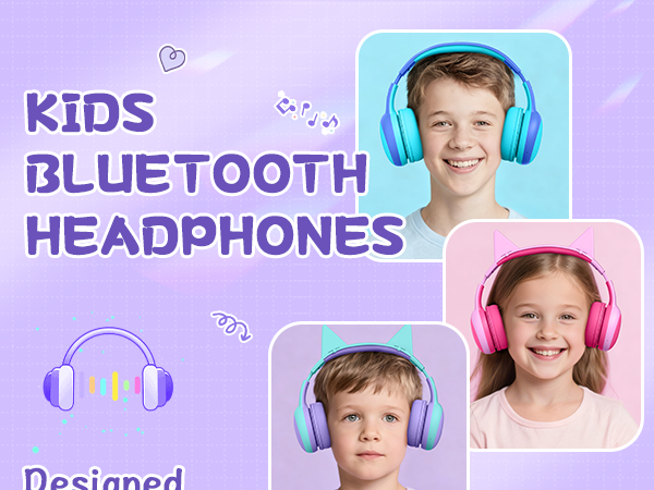 kids bluetooth headphones