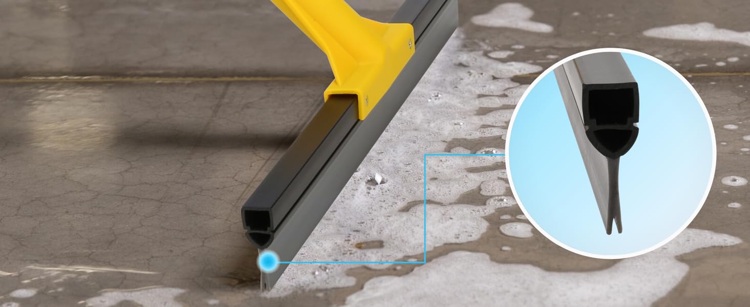 squeegee broom for floor