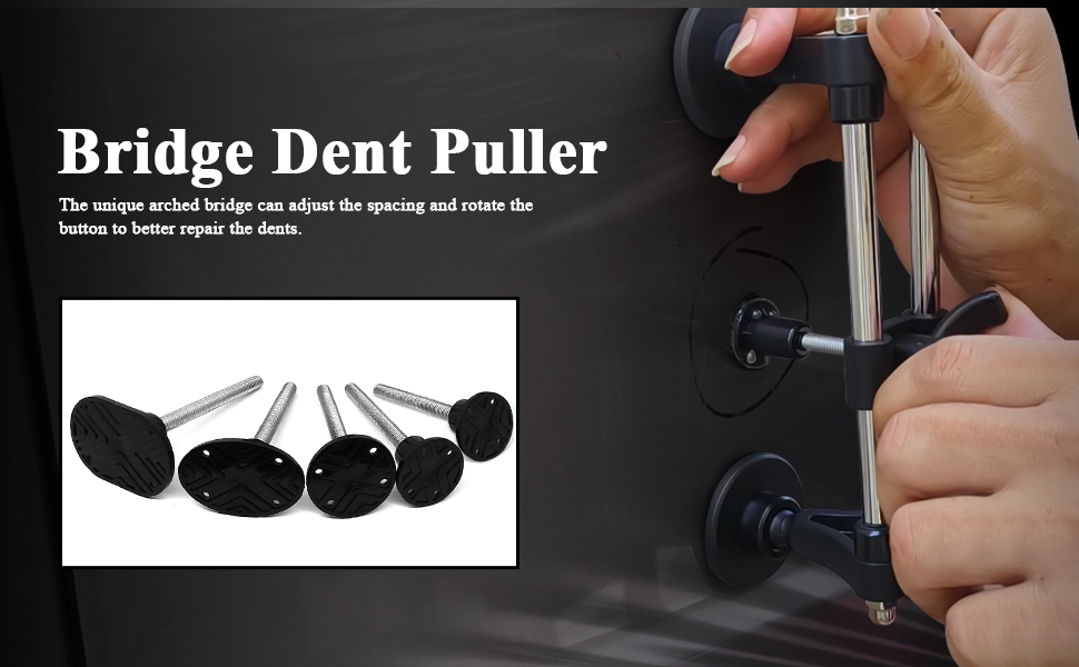 Car Dent Puller - Dent Repair Kit, Dent Removal Kit with Golden Lifter