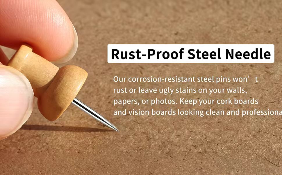 Rust-proof steel needle