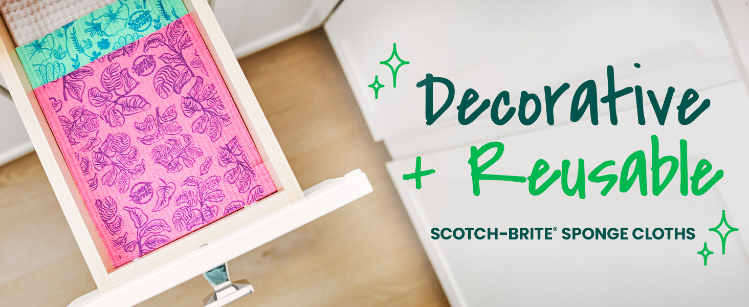 Scotch-Brite Sponge Cloths