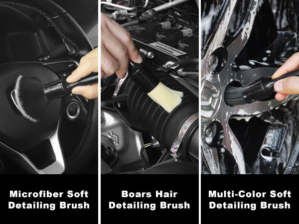 Car Detailing Brushes