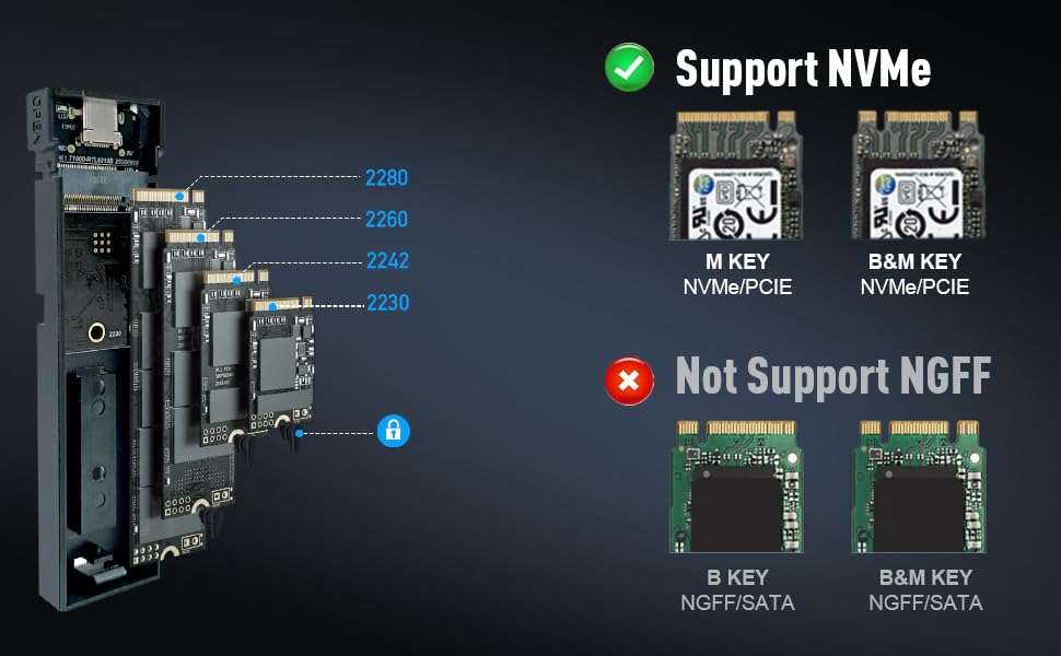M.2 NVMe SSD Enclosure