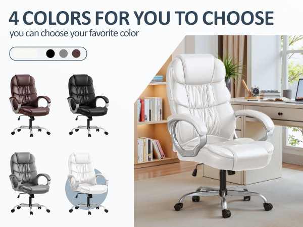 white office chair