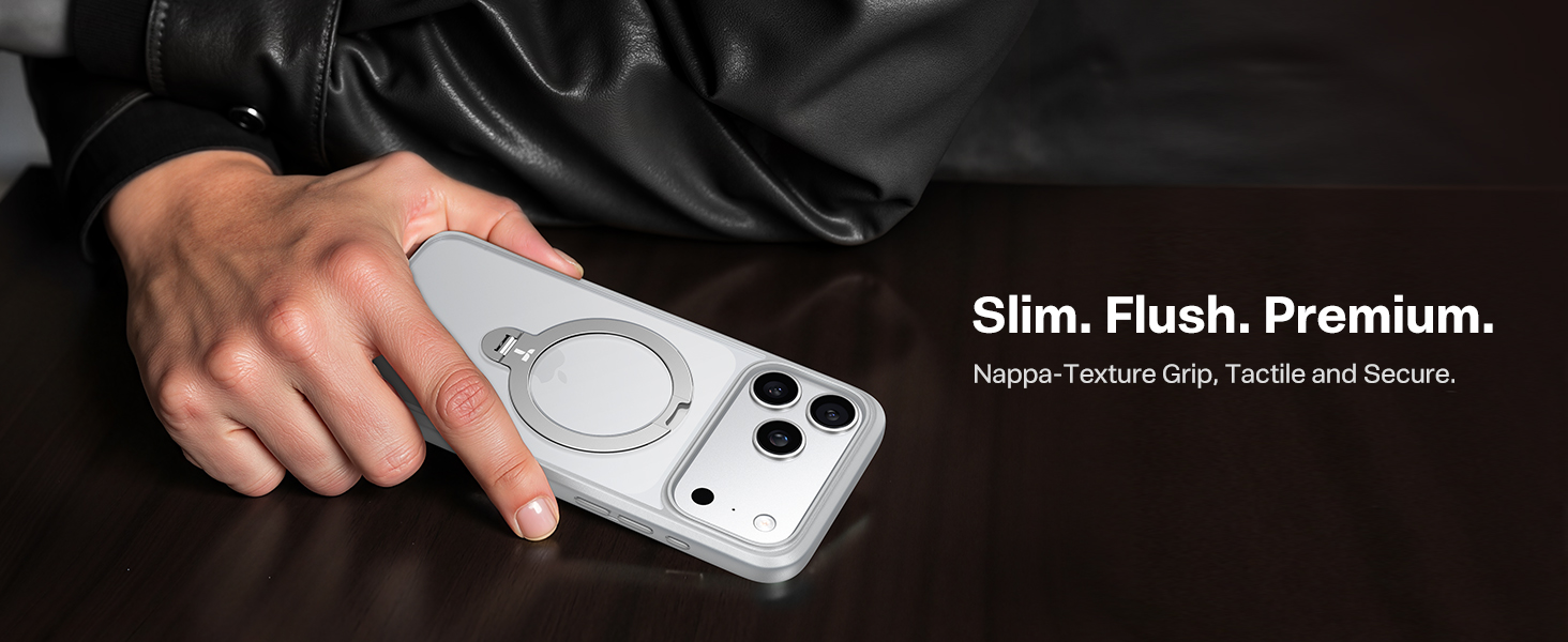 silver case for iphone 17 pro