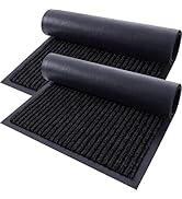 OLANLY Front Door Mat Indoor Outdoor Entrance, Waterproof Heavy Duty Doormat, Fade Resistant, Low...