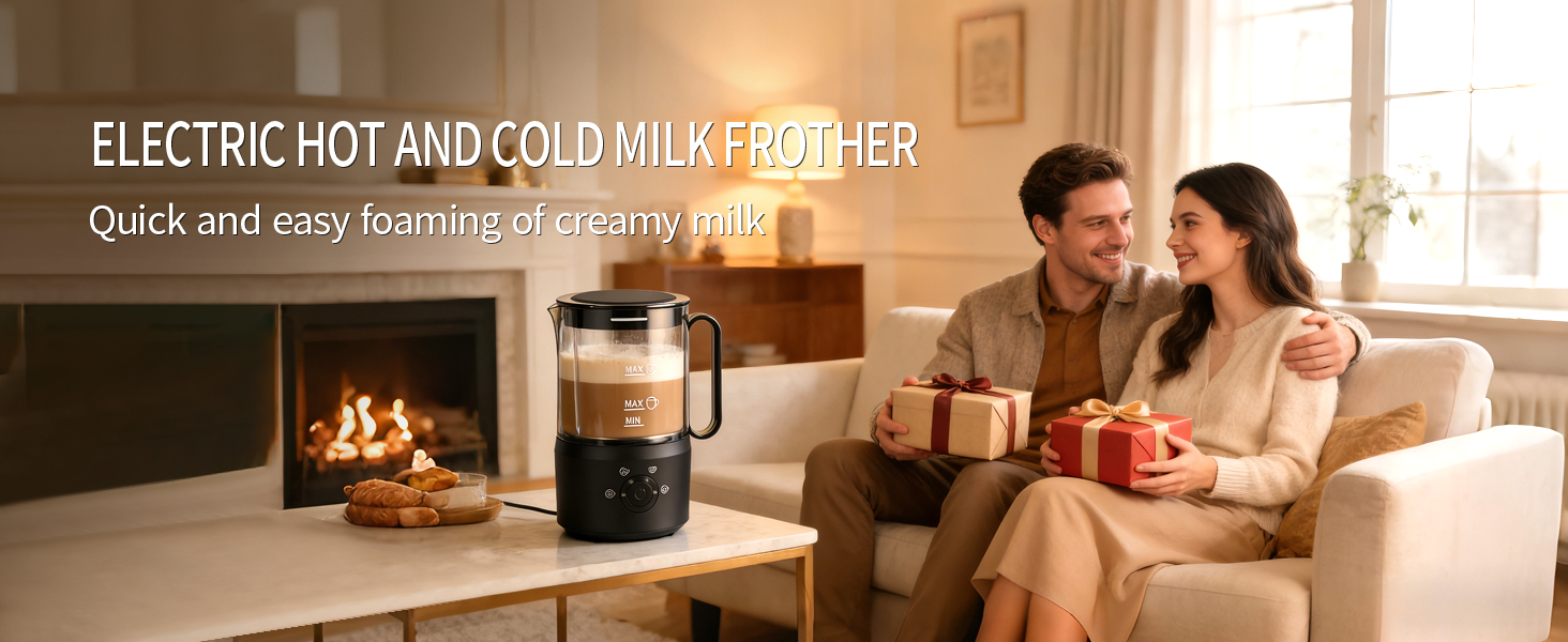 milk frother gift for her him