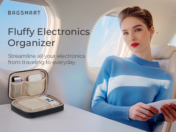 Fluffy Electronics Organizer