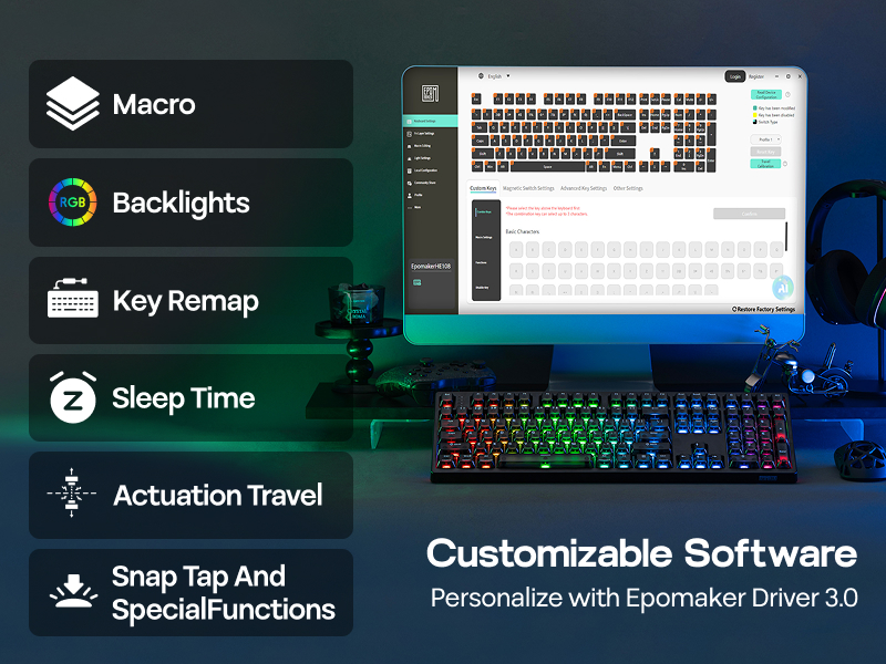 Wireless Gaming Keyboard