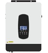 Y&amp;H 3200W Solar Hybrid Inverter DC24V to AC230V,Off-Grid Pure Sine Wave Inverter with 80A MPPT So...