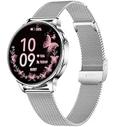 Iaret Smart Watches for Women, 1.27? Fitness Tracker with Heart Rate SpO2 Sleep Monitor, 4 Bands,...