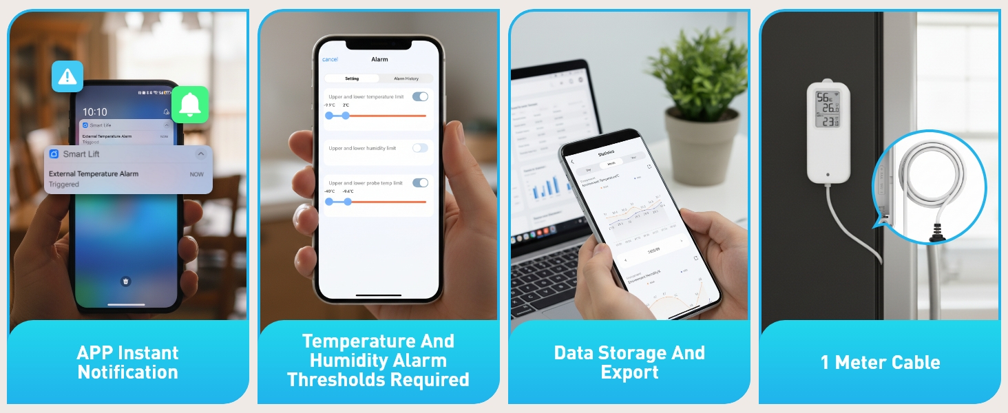 Smart WIFI Thermometer