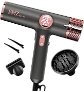 FMZ Professional Hair Blow Dryer with Diffuser, 1875W High Speed Brushless Motor for Fast Drying,...