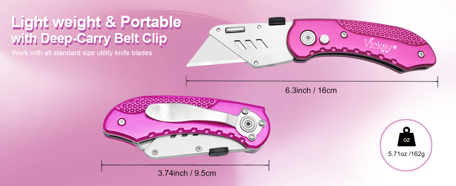 box cutter -hot pink-05L
