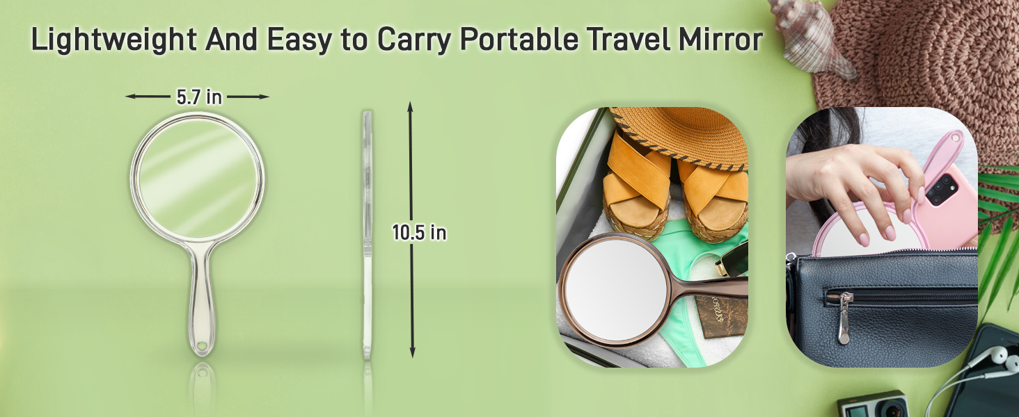 handheld mirror